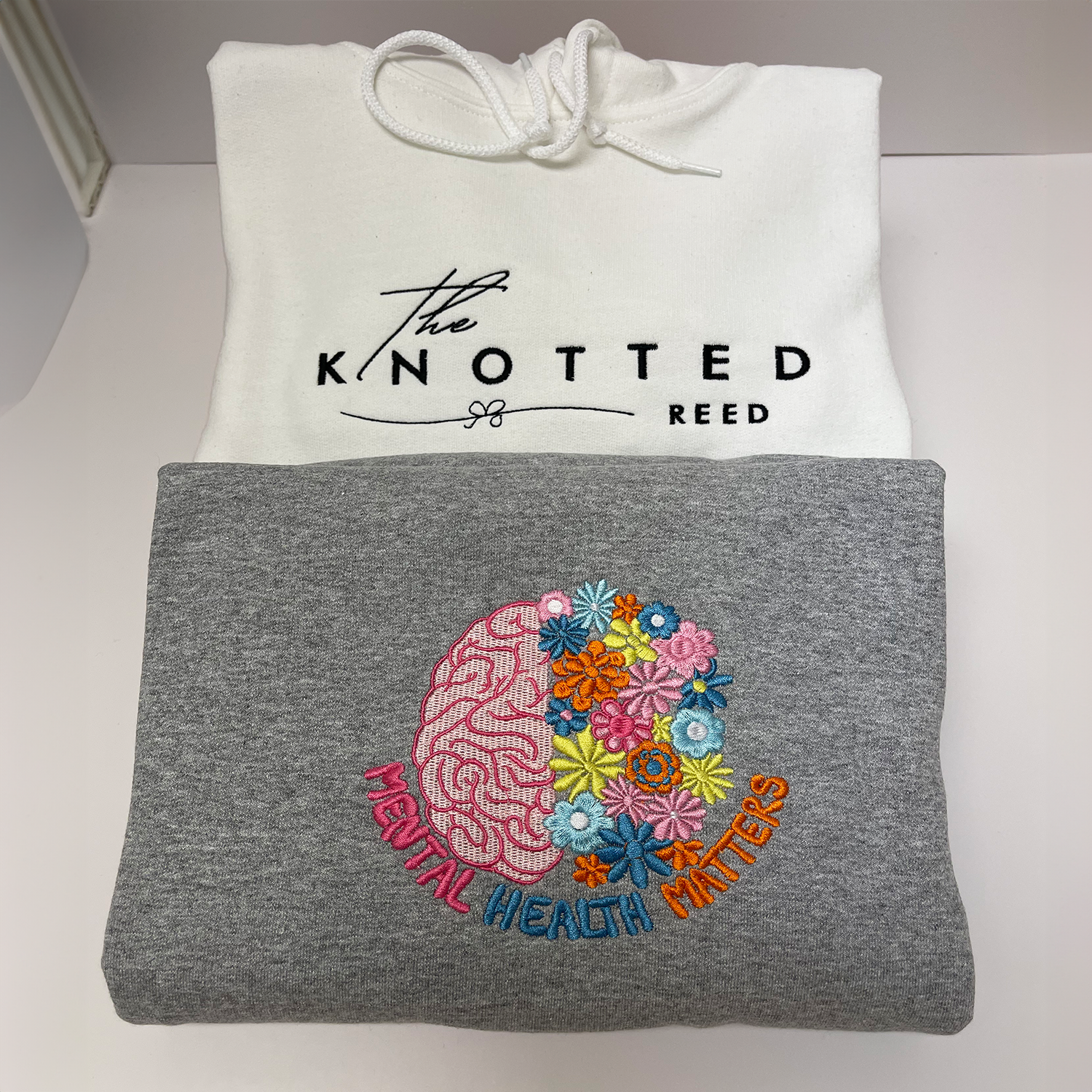 Comfort Color Custom Embroidered Text Logo T-Shirts