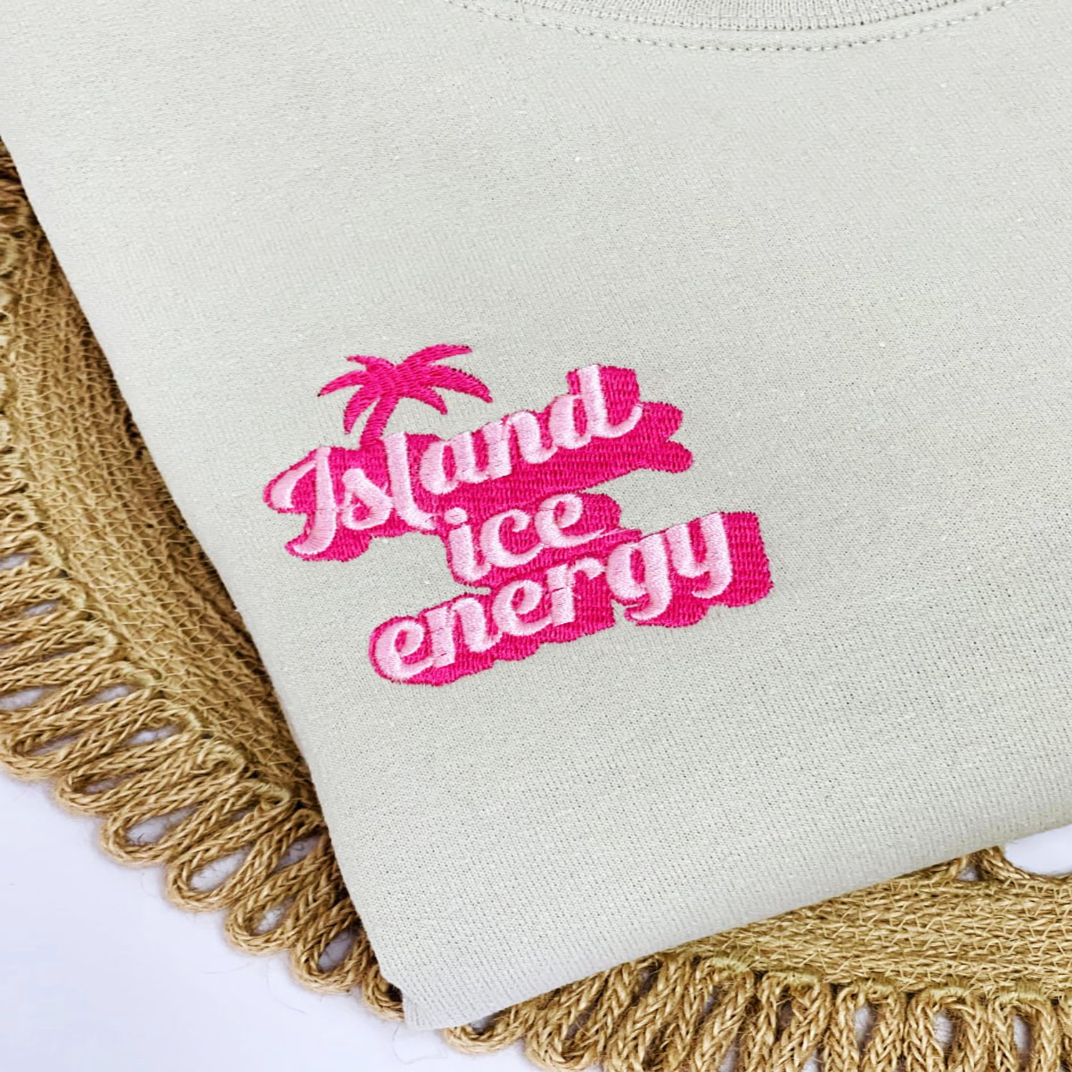 Comfort Color Custom Embroidered Text Logo T-Shirts